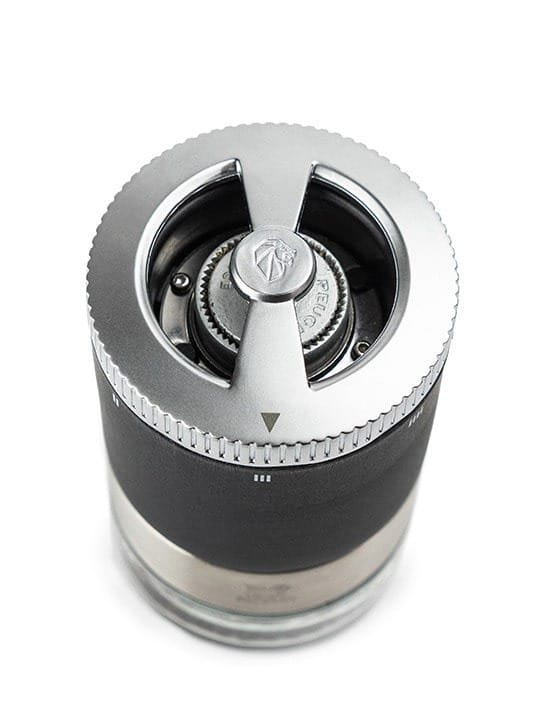 Maestro pepermolen 11 cm + 3 soorten peper, Graphite Peugeot