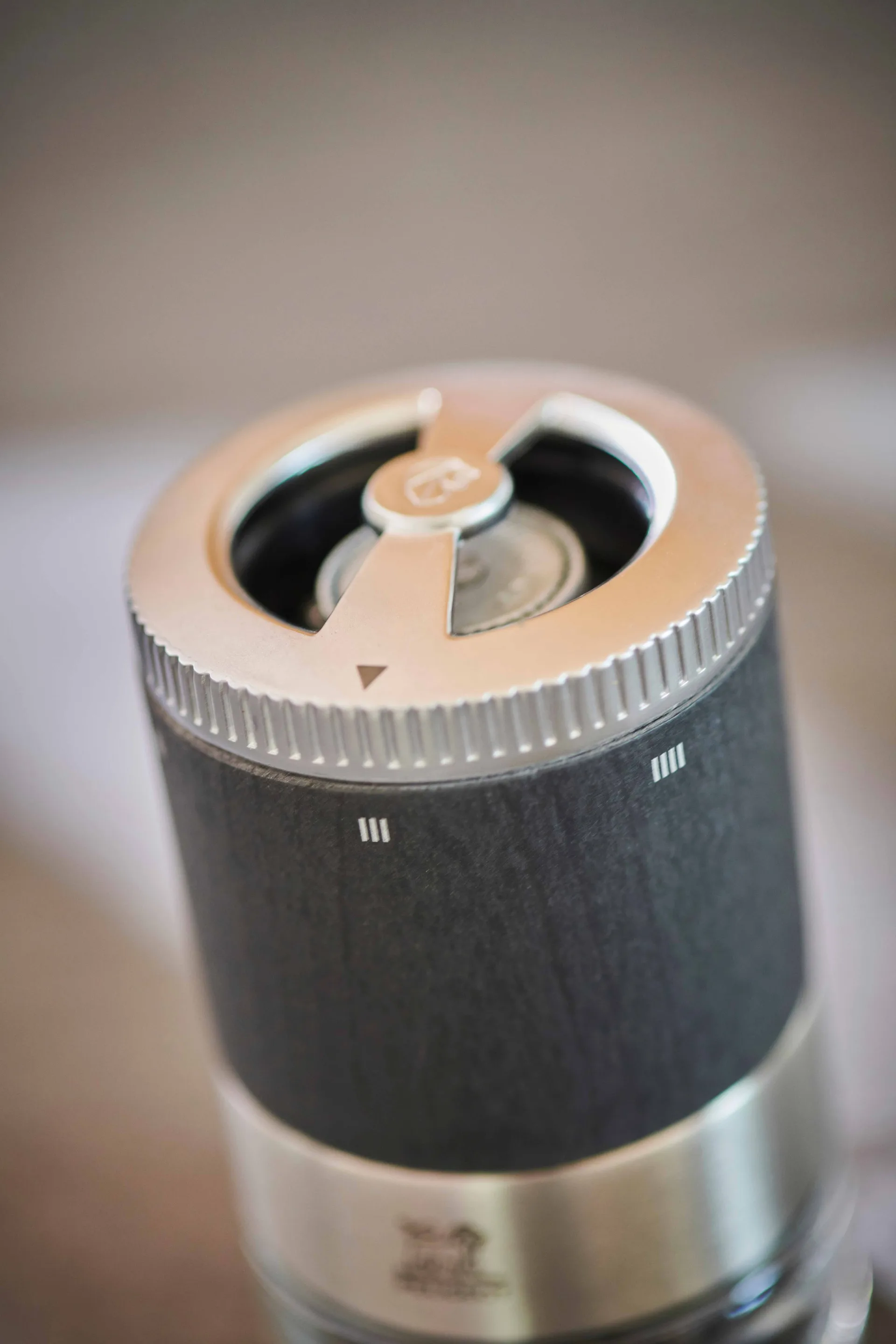 Maestro pepermolen 11 cm + 3 soorten peper, Graphite Peugeot