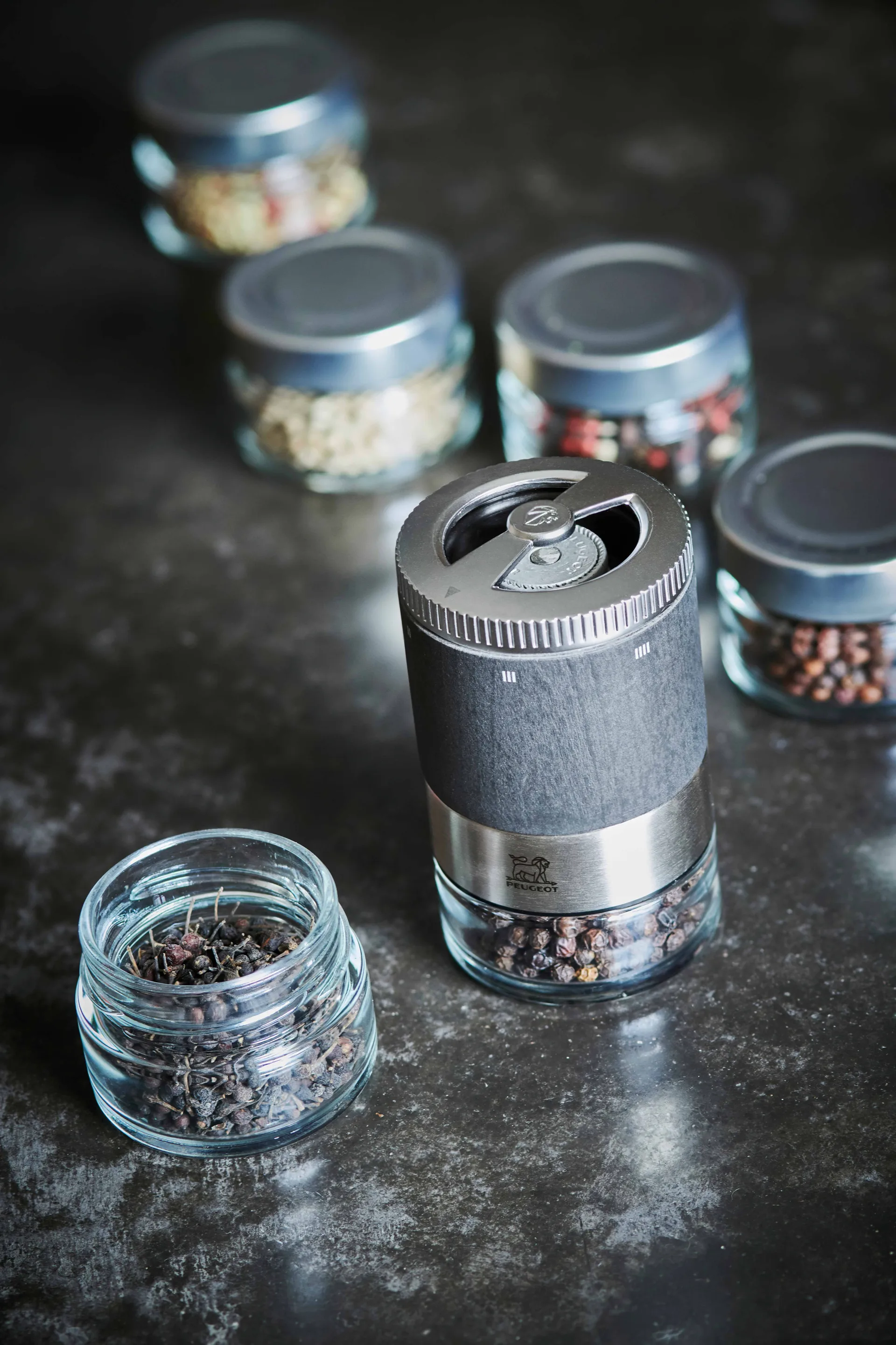 Maestro pepermolen 11 cm, Graphite Peugeot