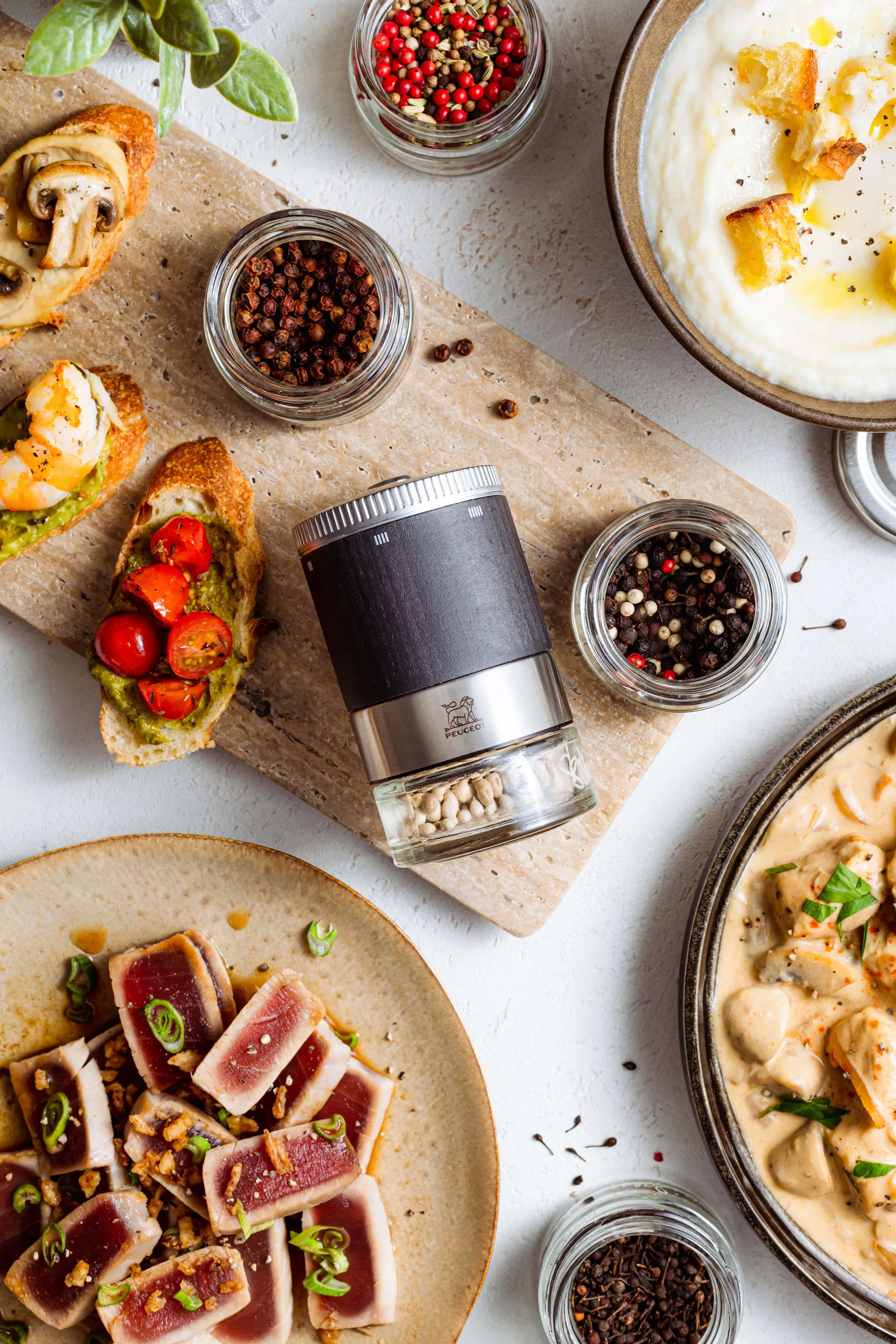 Maestro pepermolen 11 cm, Graphite Peugeot