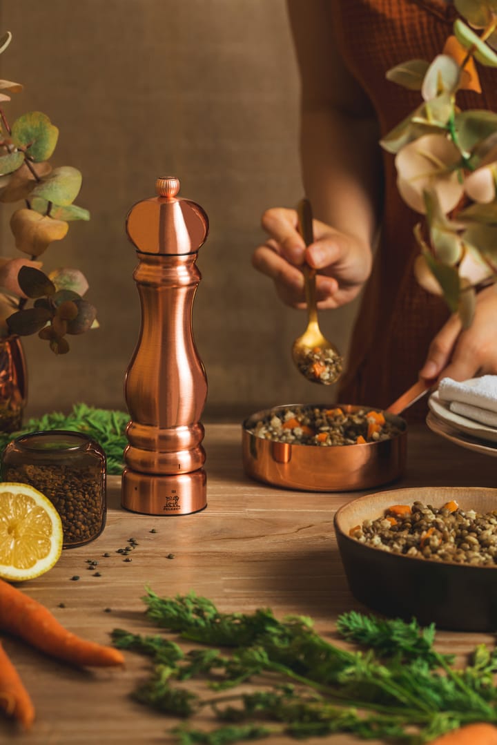 Paris Chef pepermolen 22 cm, Copper electroplating Peugeot
