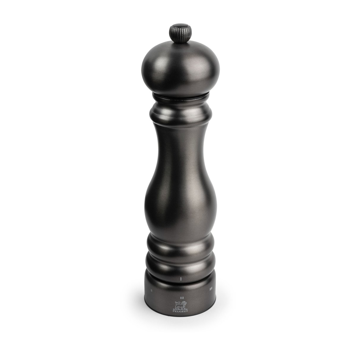 Peugeot Paris Chef zoutmolen 22 cm Carbon | Scandinavisch Interieur | Zout- & pepermolens | Grijs