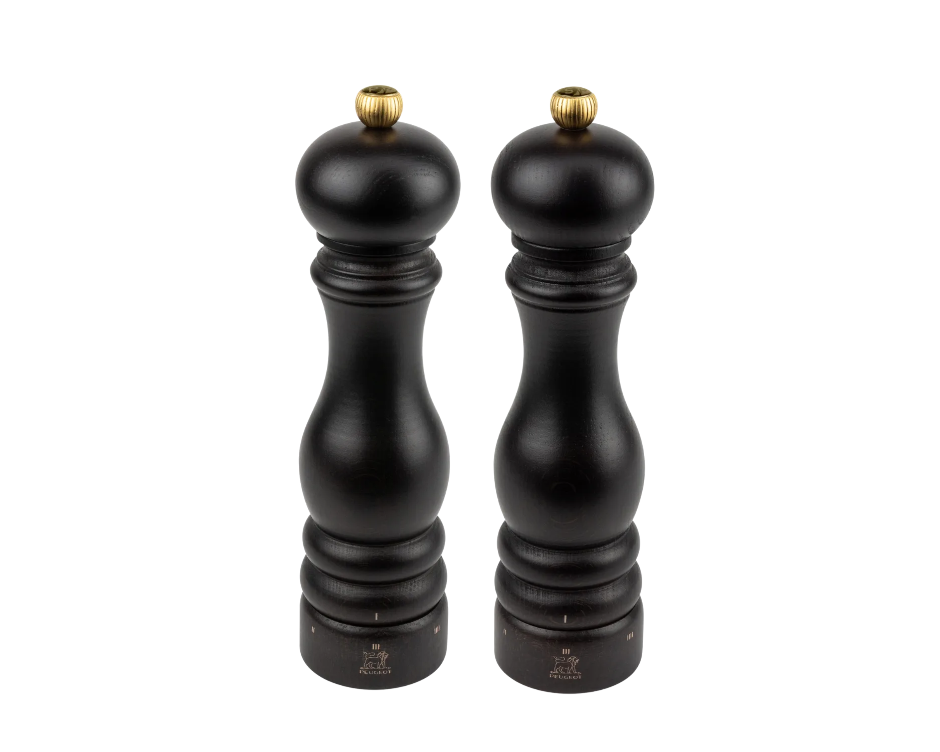 Paris Duo set U’Select zout- & pepermolen 22 cm, Hout-chocolade Peugeot