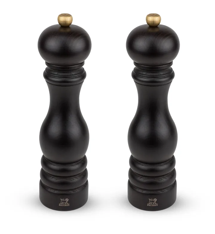 Paris Duo zout- & pepermolen 22 cm - Hout-chocolade - Peugeot