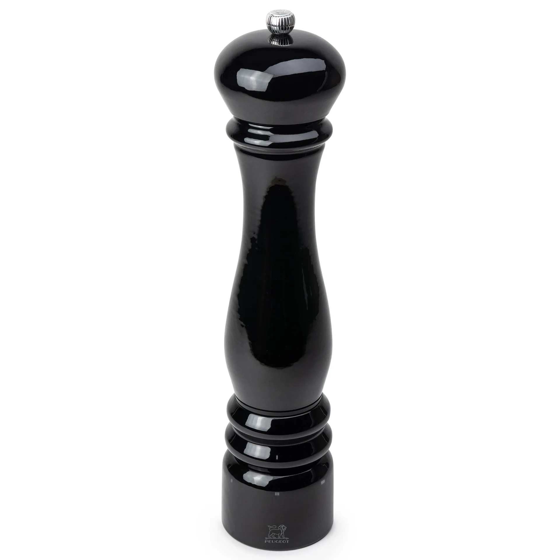 Paris elektrische zoutmolen 34 cm, Zwart Peugeot