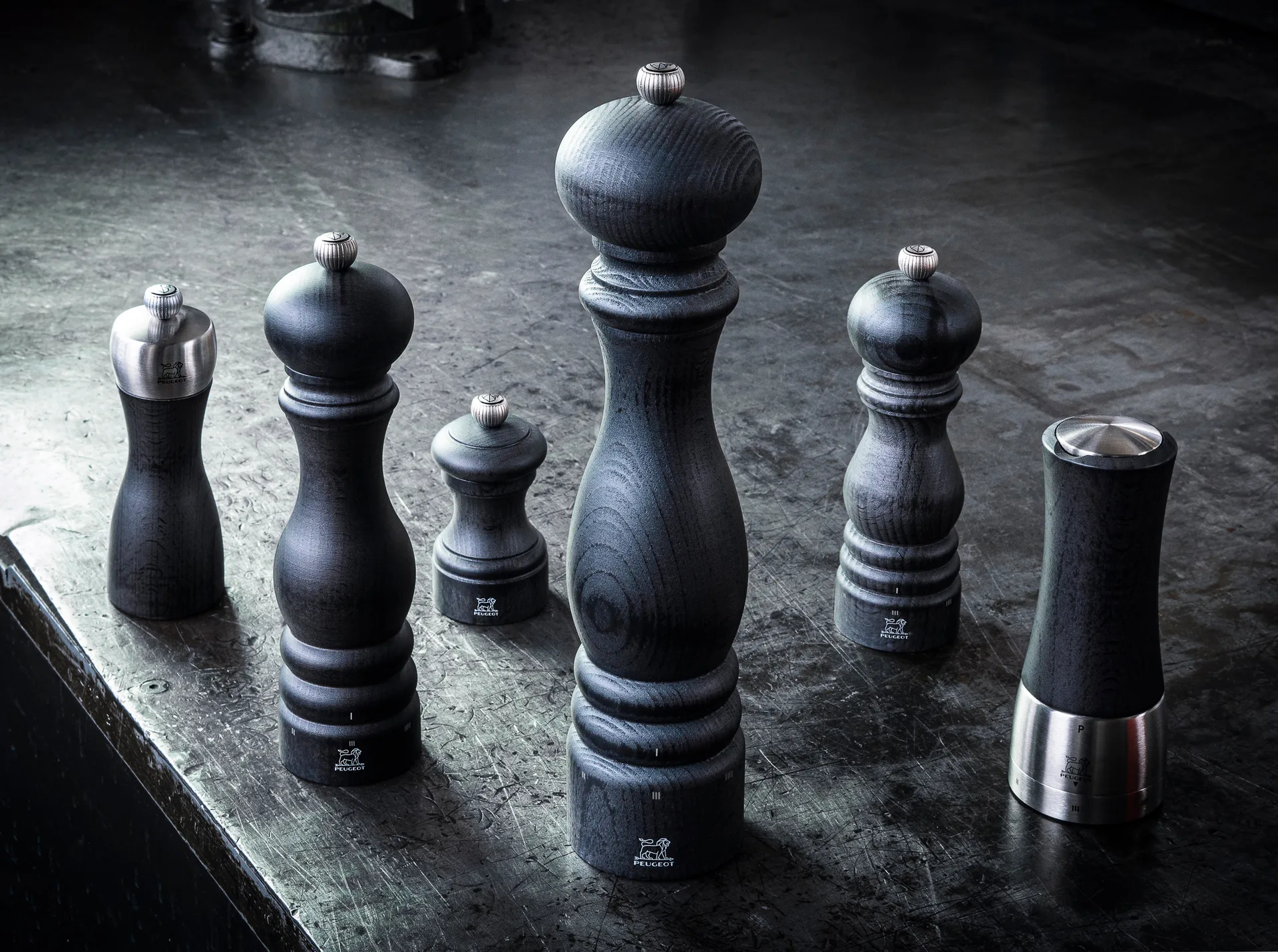 Paris u'Select Z zoutmolen 18 cm, Graphite Peugeot