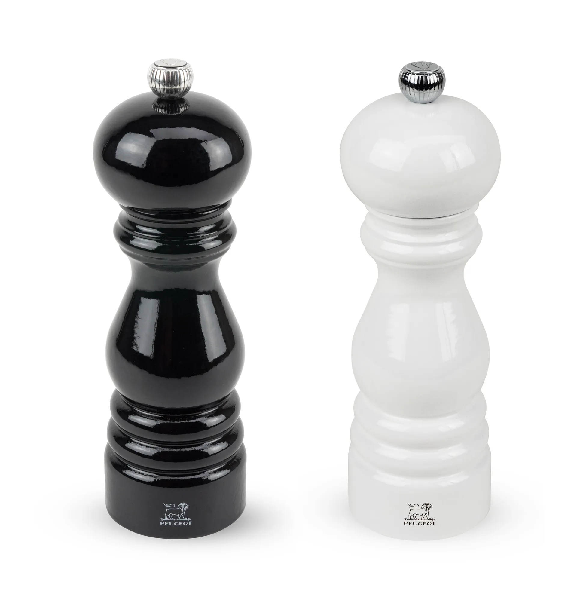 Paris zout & peper duo 18 cm, Zwart-wit Peugeot