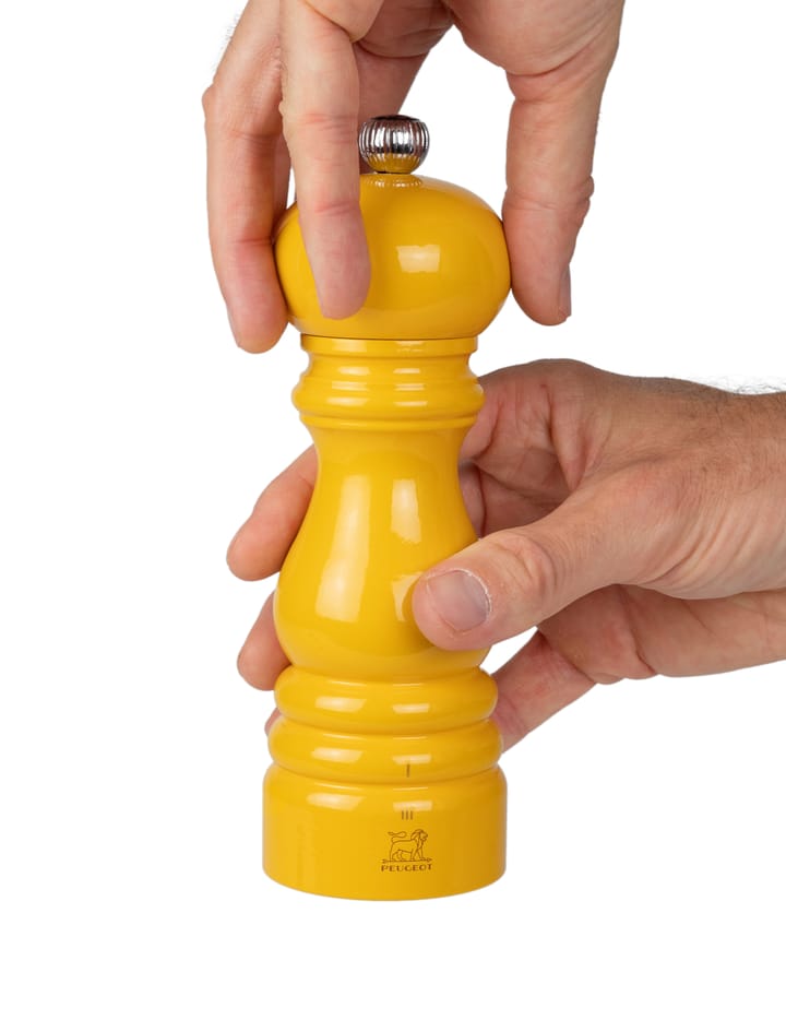 Parisrama zoutmolen 18 cm, Hout-yellow saffron Peugeot