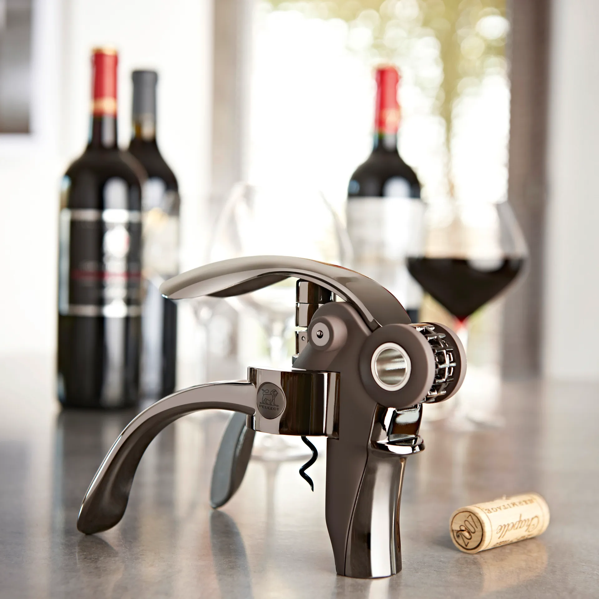 Peugeot Baltaz kurkentrekker, Zwart Peugeot