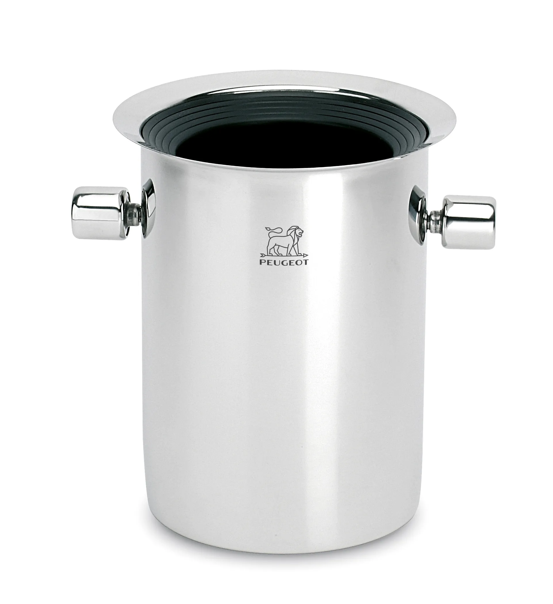 Peugeot champagnekoeler met koelsysteem, Zwart Peugeot
