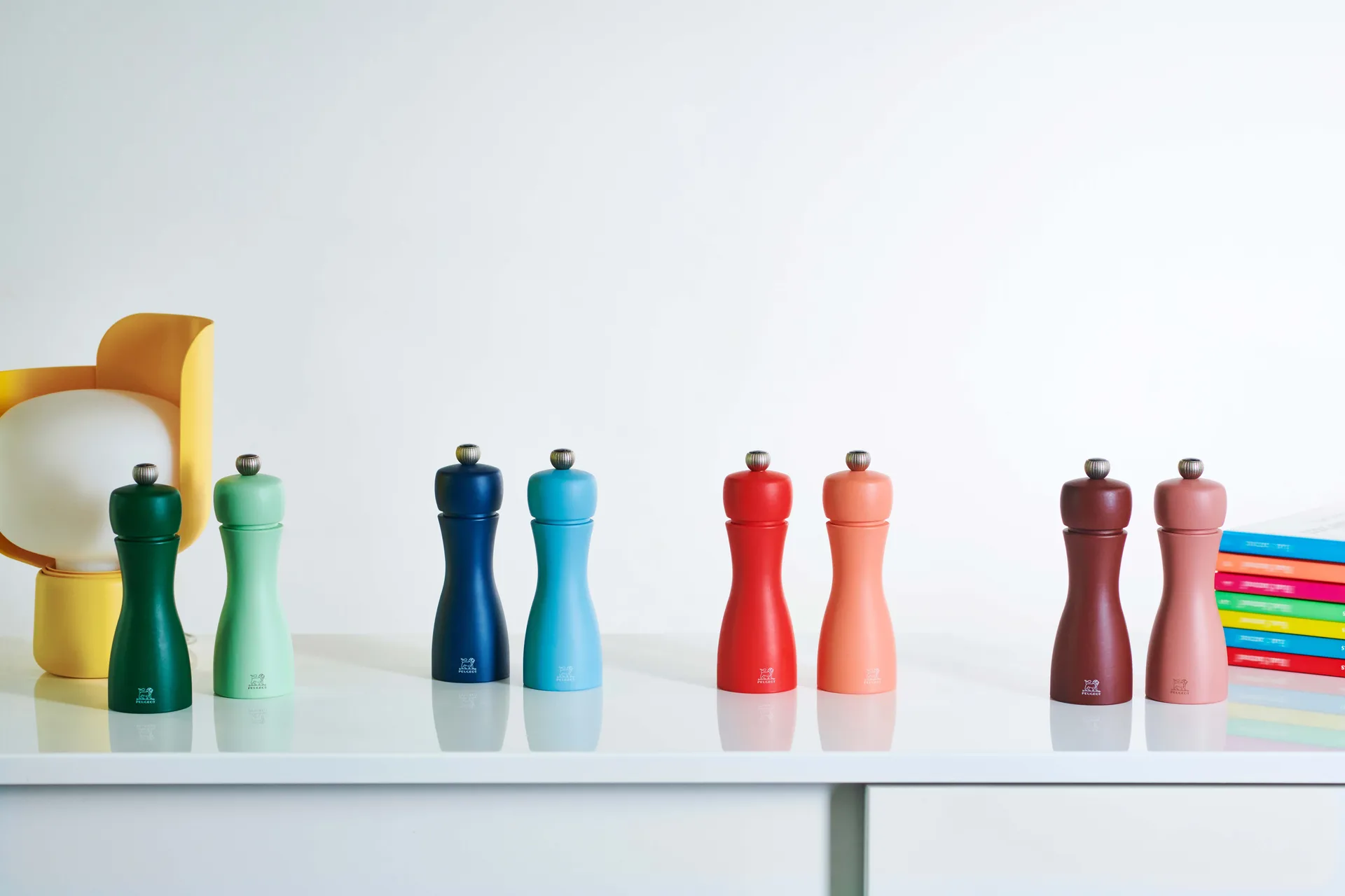 Tahiti set Fire zout- en pepermolen 15 cm, Bricks & flame Peugeot