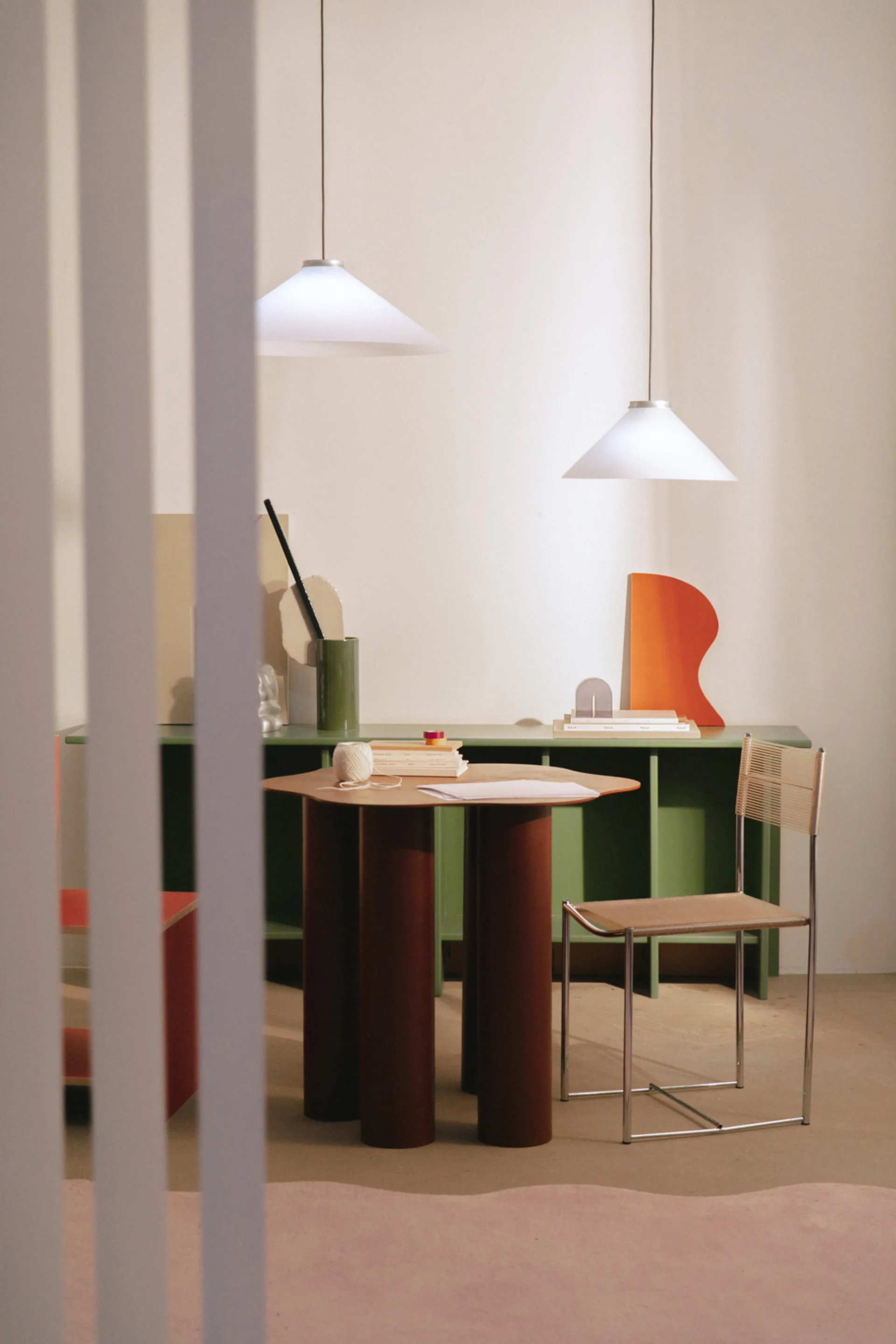 Aline 40 hanglamp, Aluminium Pholc