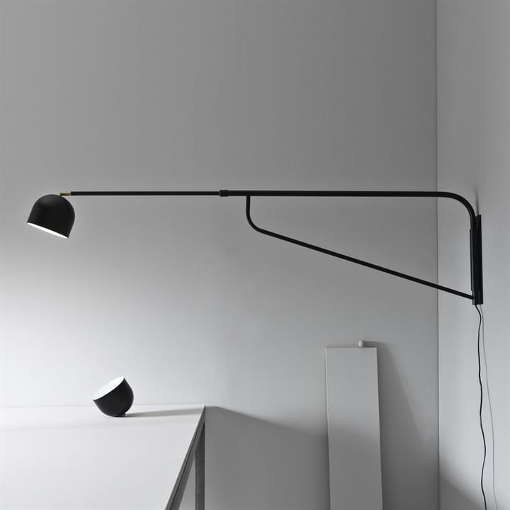 Bellman 205 wandlamp, zwart Pholc
