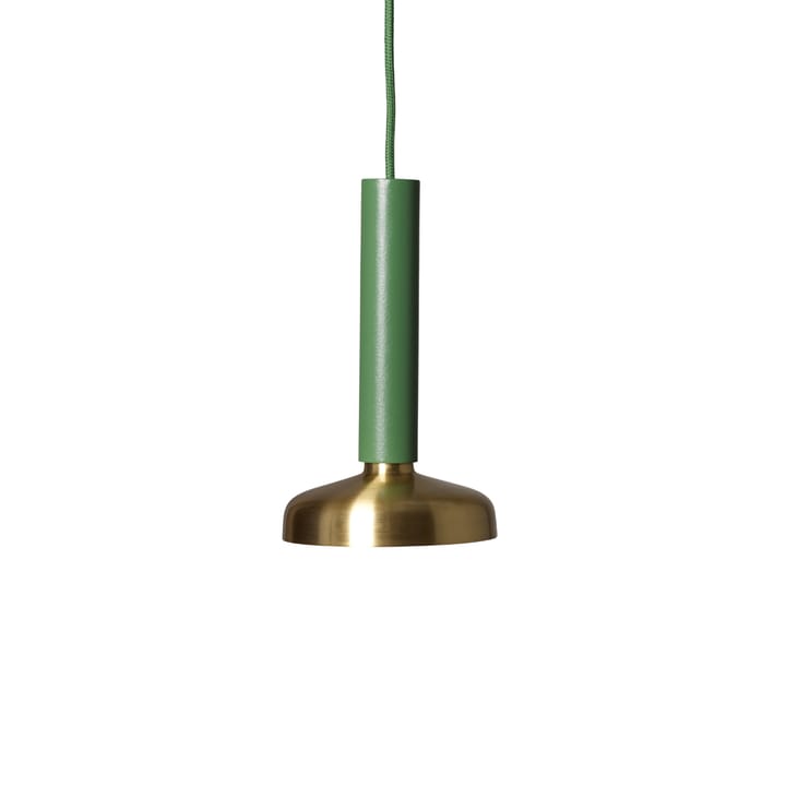 Blend 9 hanglamp - groen/messing, led - Pholc