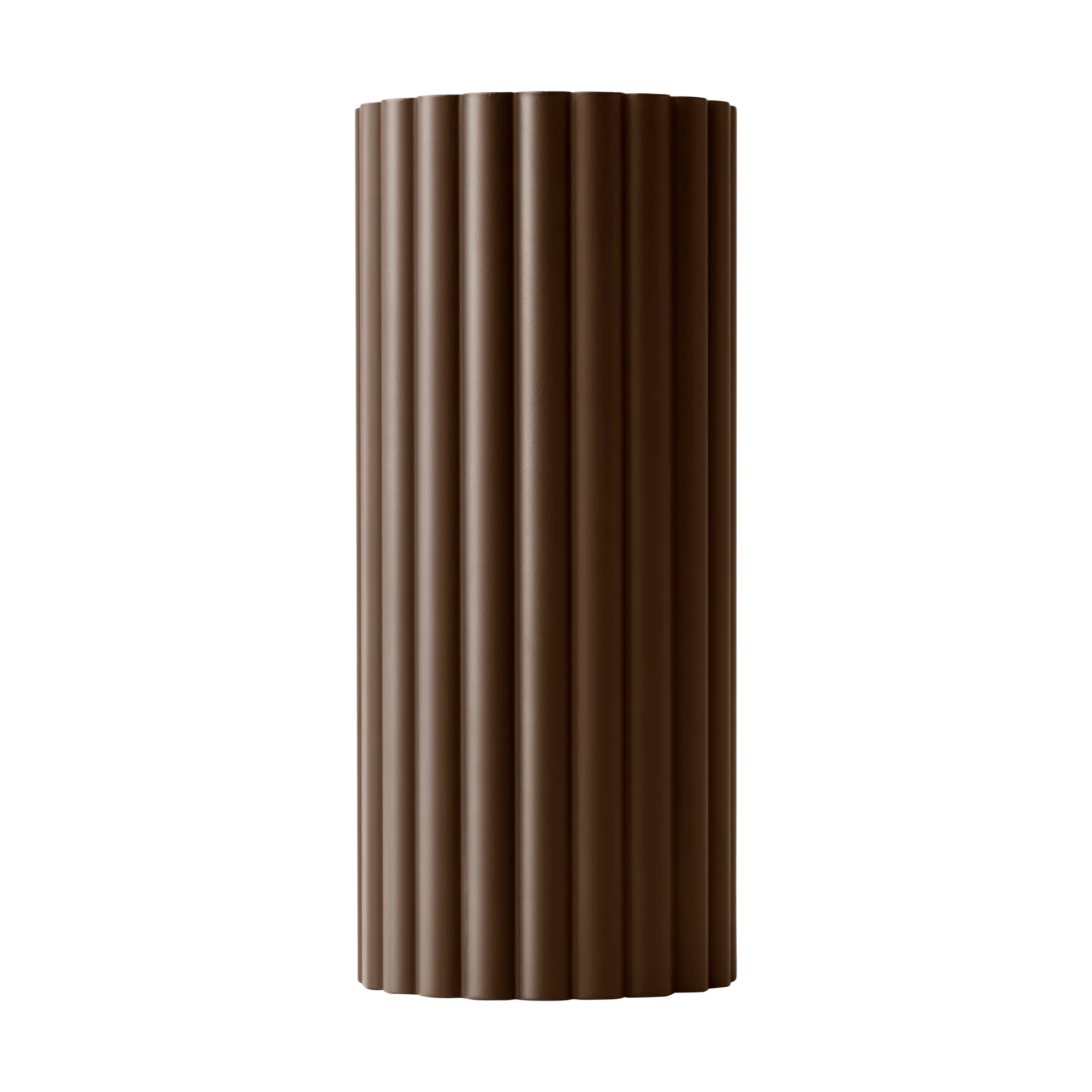 Donna 15 wandlamp, Chestnut Pholc