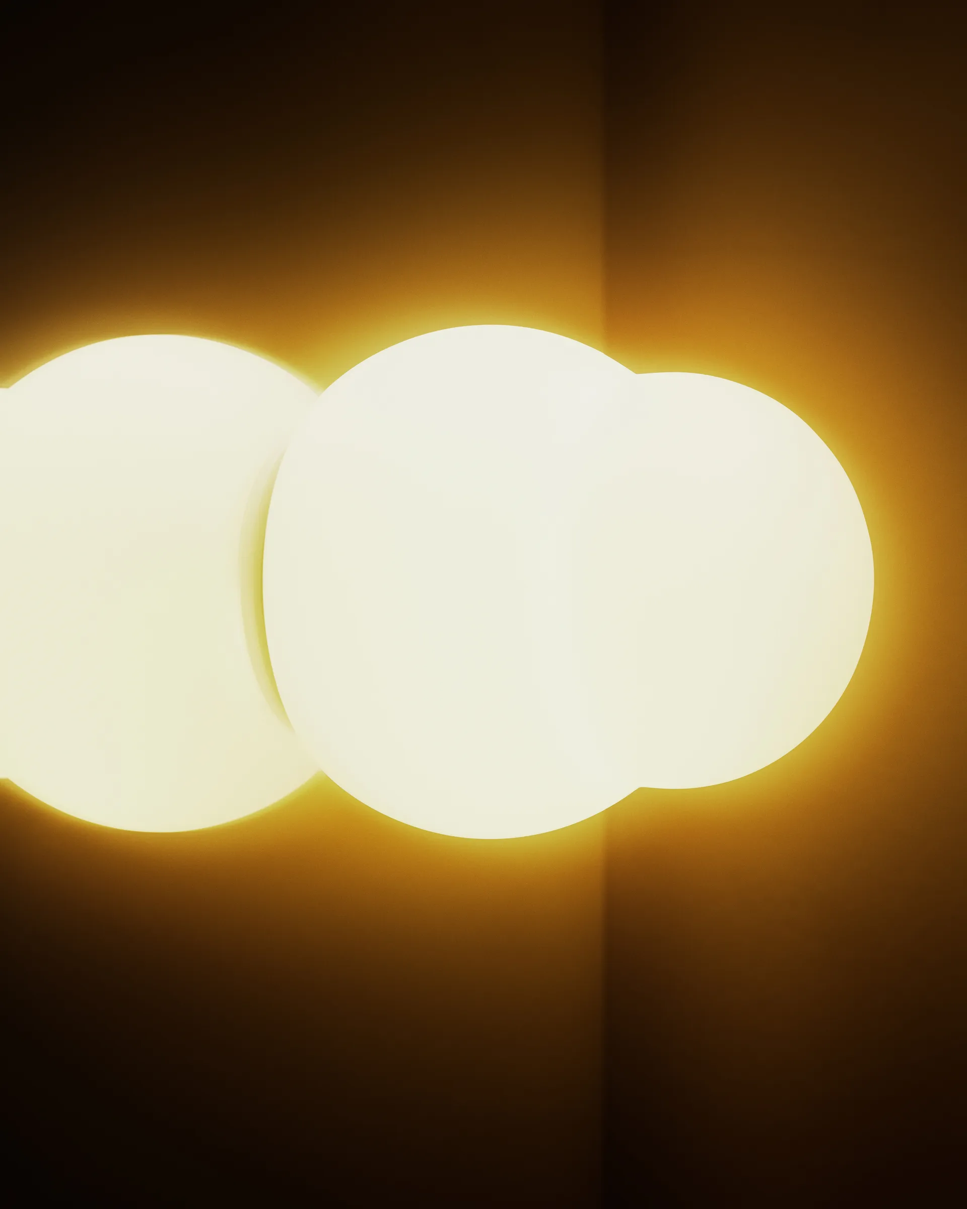 Fall 11 wandlamp, Wit Pholc