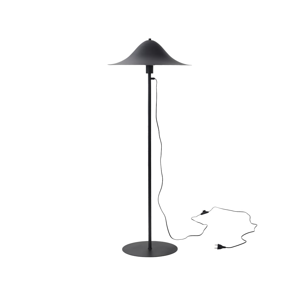 Pholc Hans 130 vloerlamp zwart mat | Scandinavisch Interieur | Vloerlampen | Zwart