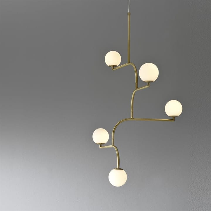 Mobil 100 hanglamp, messing Pholc