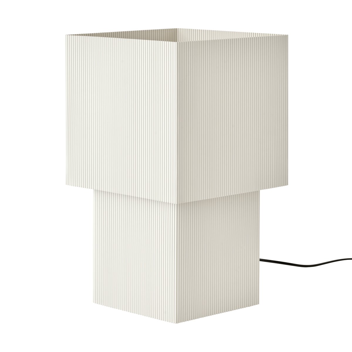 Pholc Romb 48 tafellamp Cotton | Scandinavisch Interieur | Bureau- & tafellampen | Wit