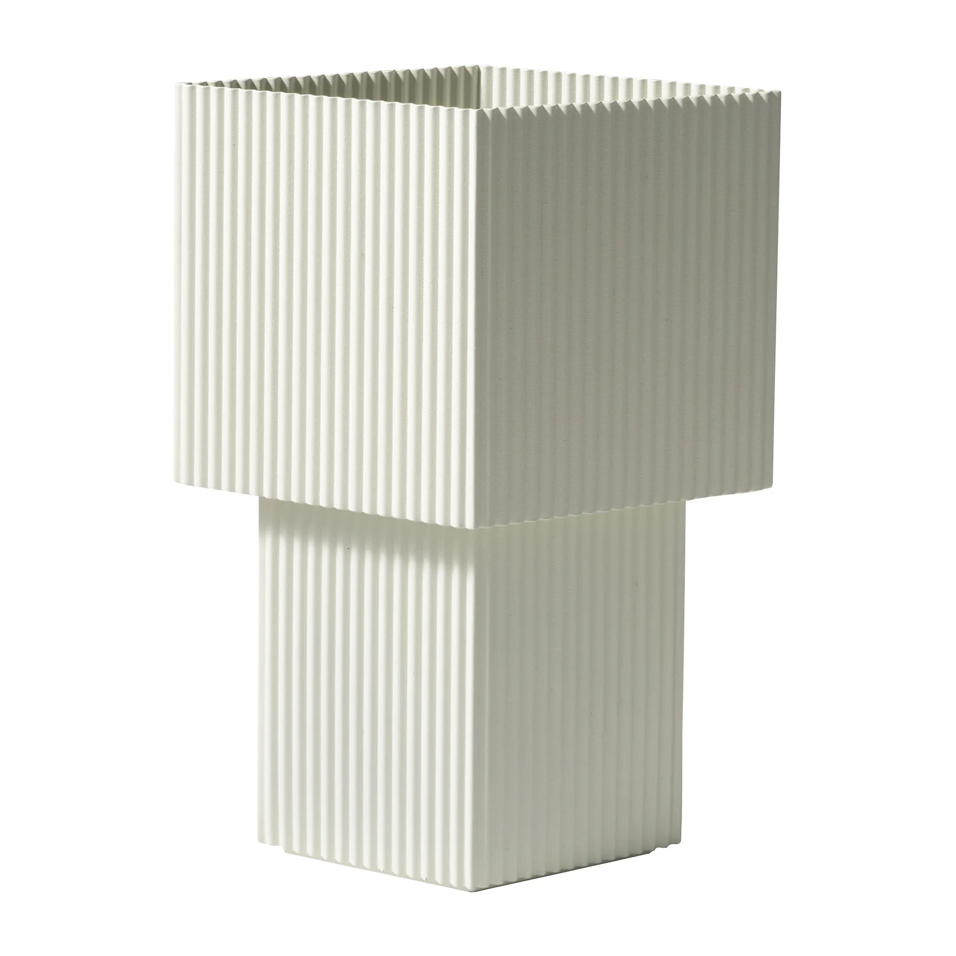 Romb Mini portable tafellamp 19 cm, Cotton Pholc