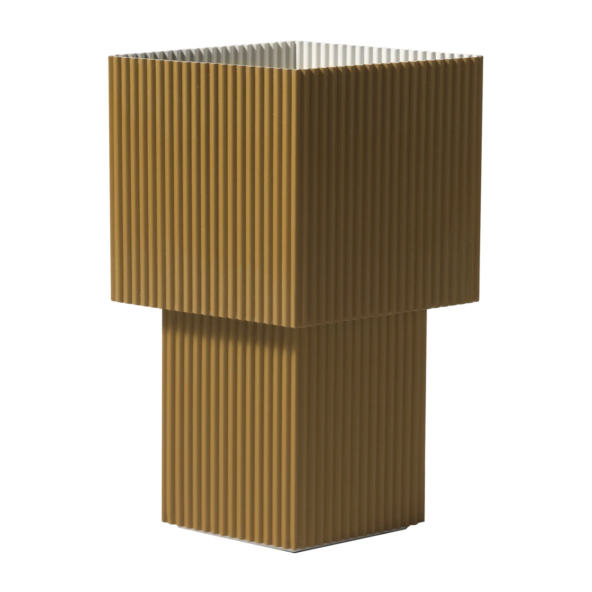 Romb Mini portable tafellamp 19 cm, Cumin Pholc