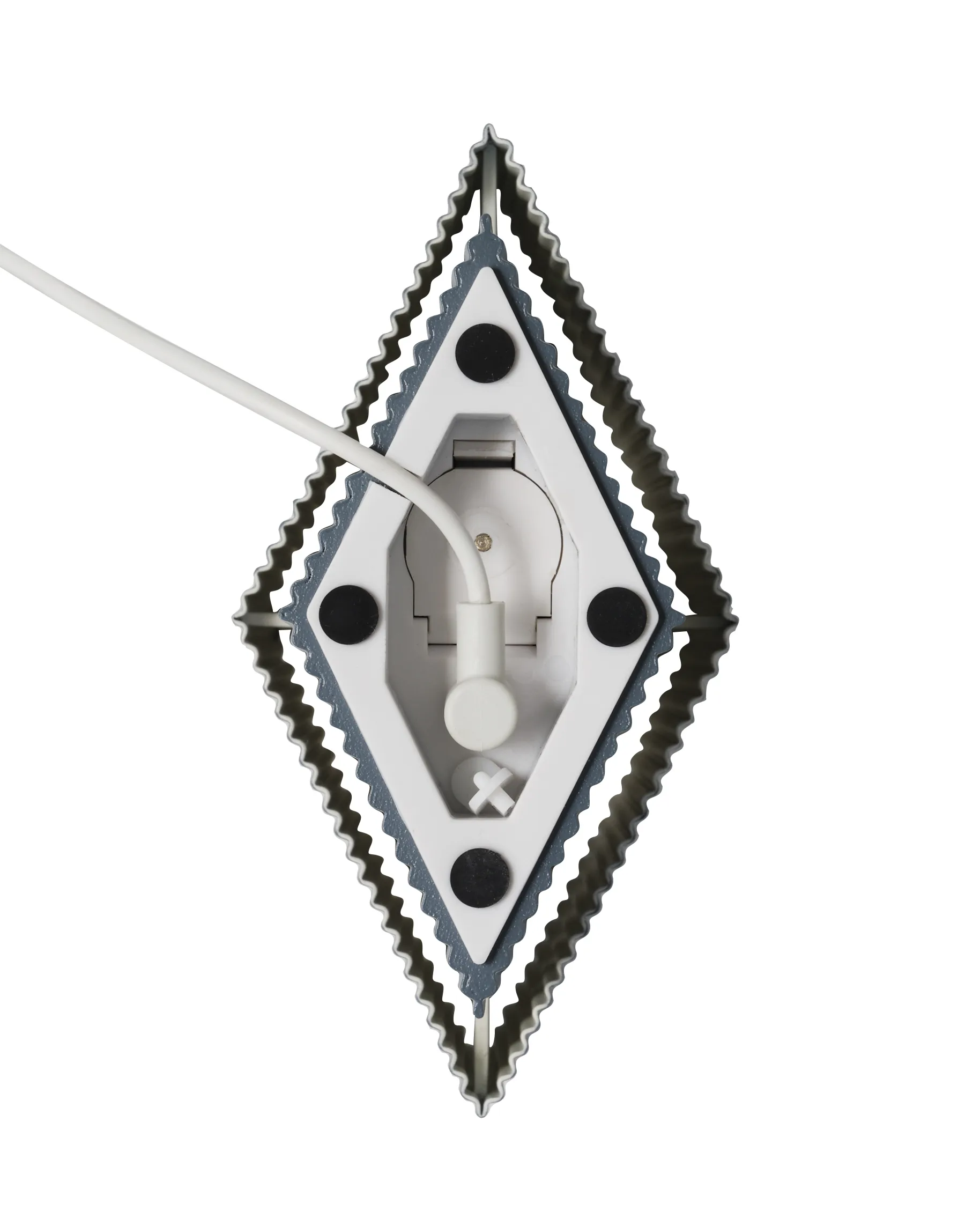 Romb Mini portable tafellamp 19 cm, Cumin Pholc