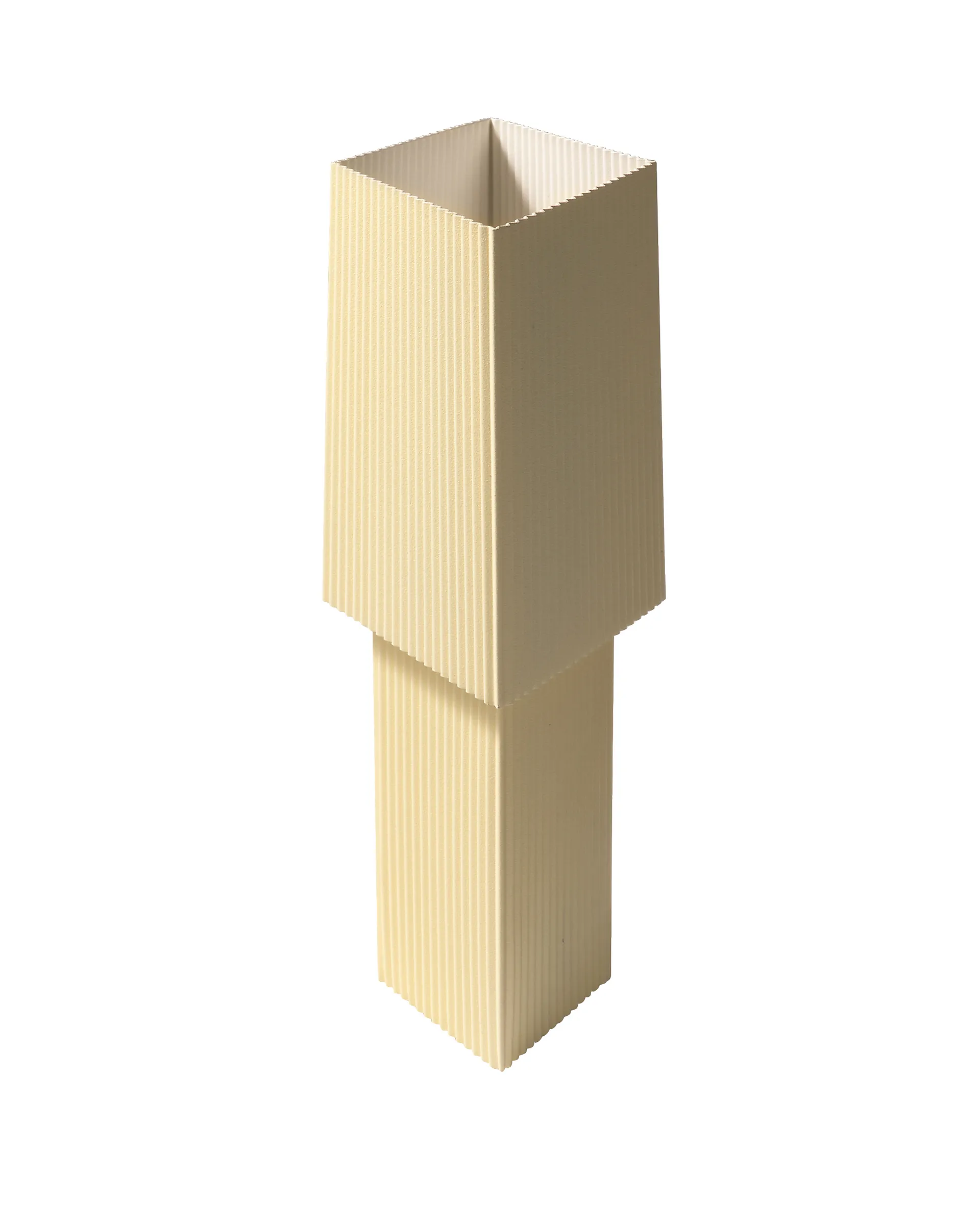 Romb Mini portable tafellamp 19 cm, Vanilla Pholc