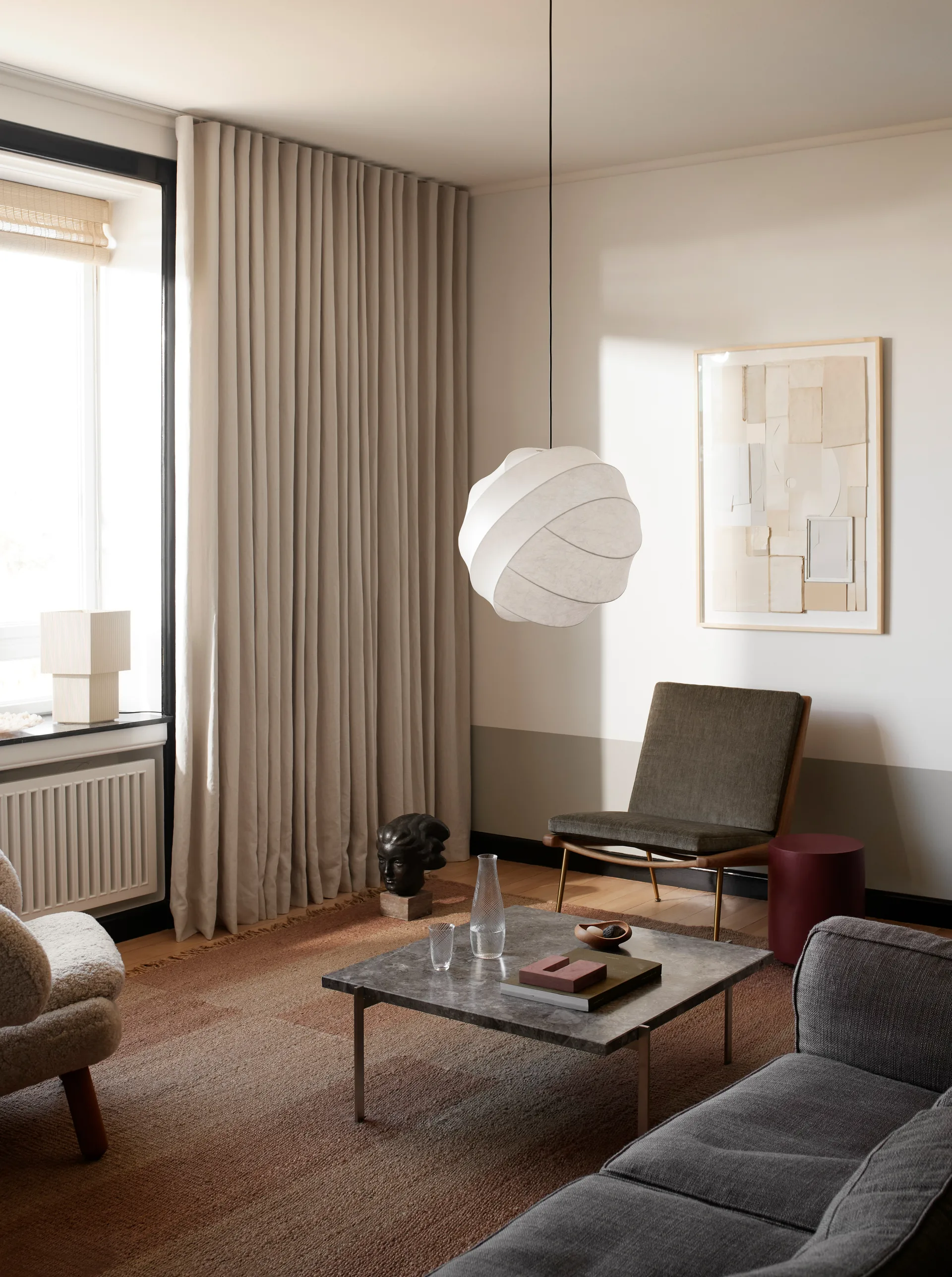 Turner 50 hanglamp, White Pholc