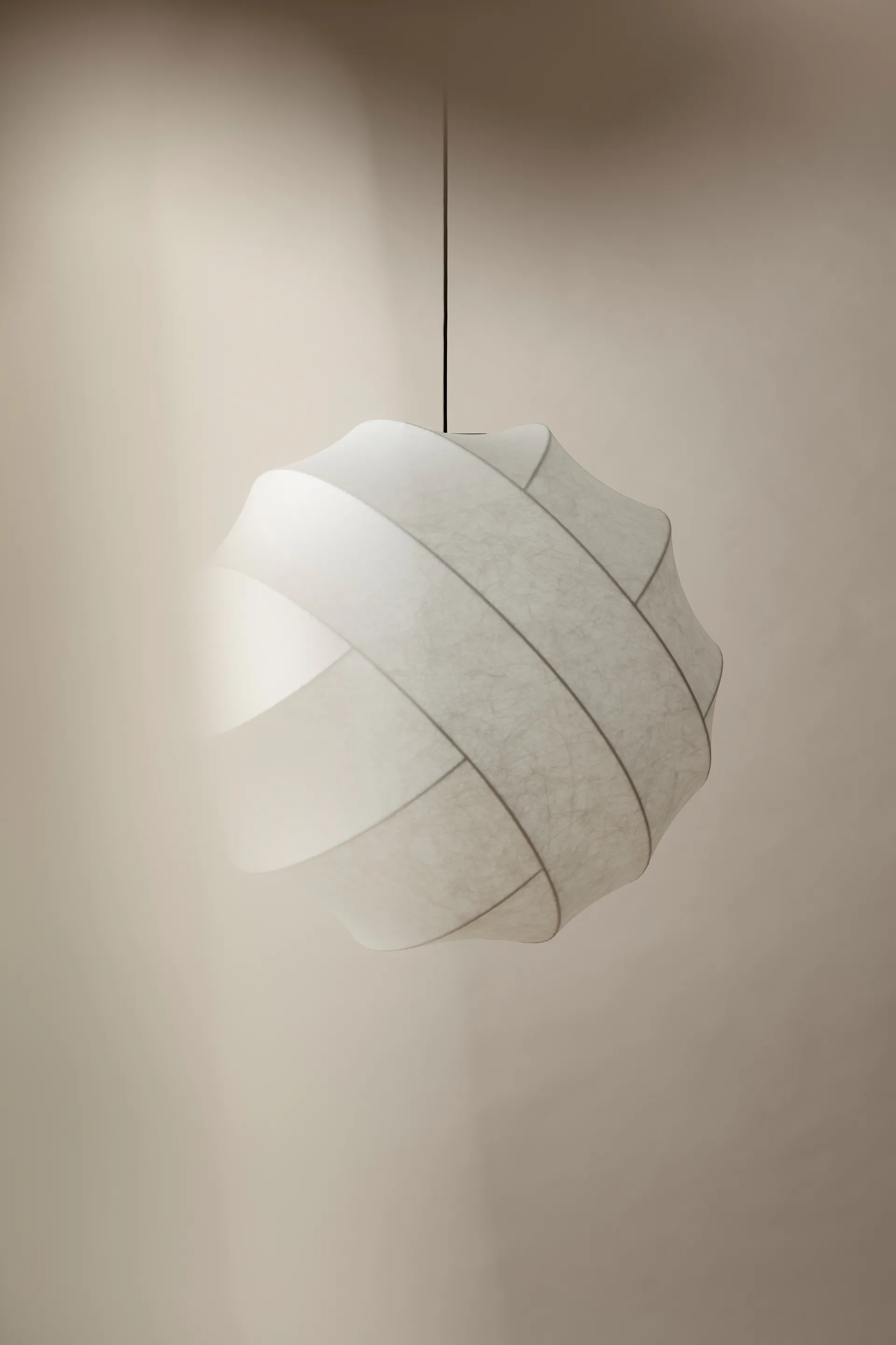 Turner 65 hanglamp, Wit Pholc
