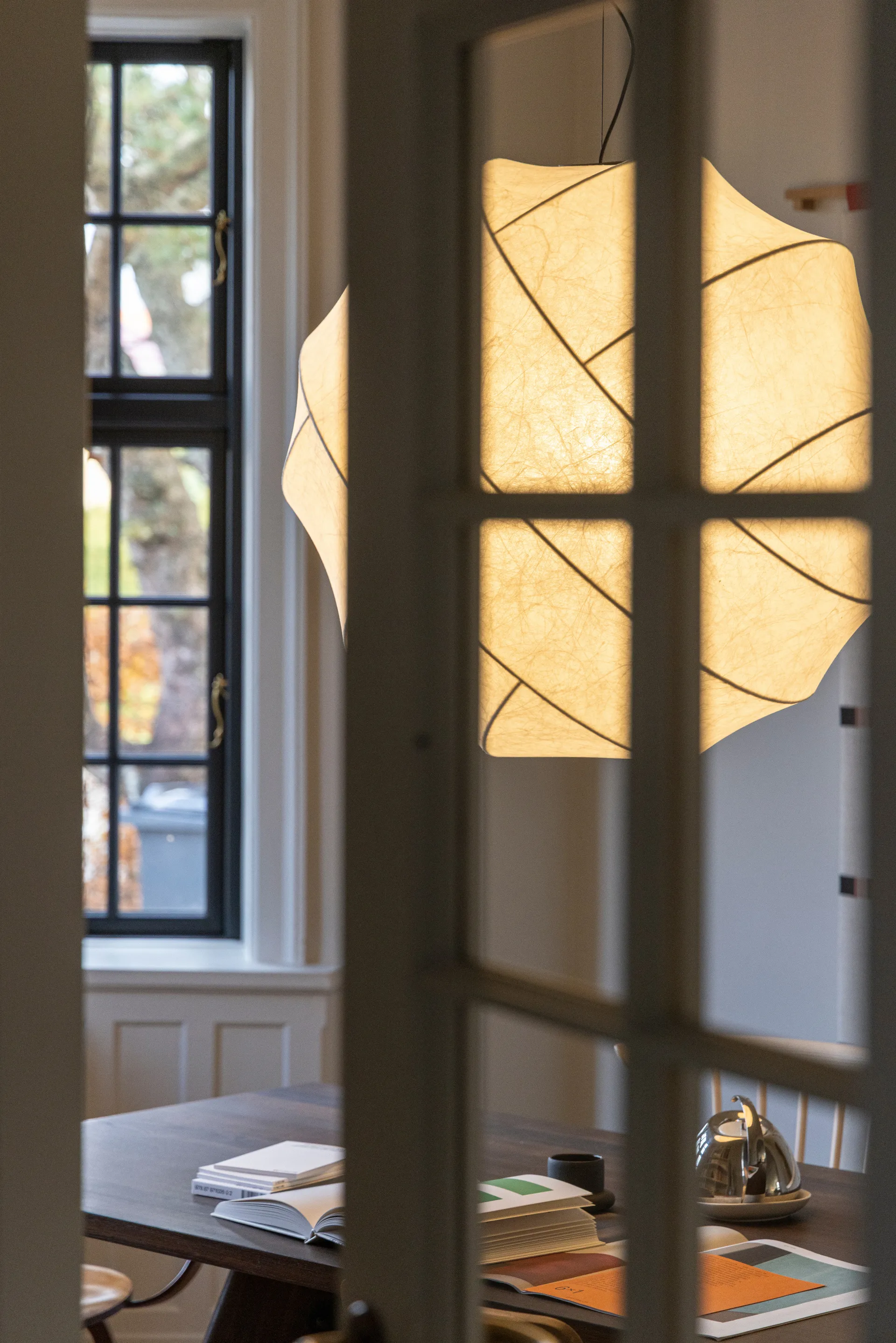 Turner 80 hanglamp, Wit Pholc