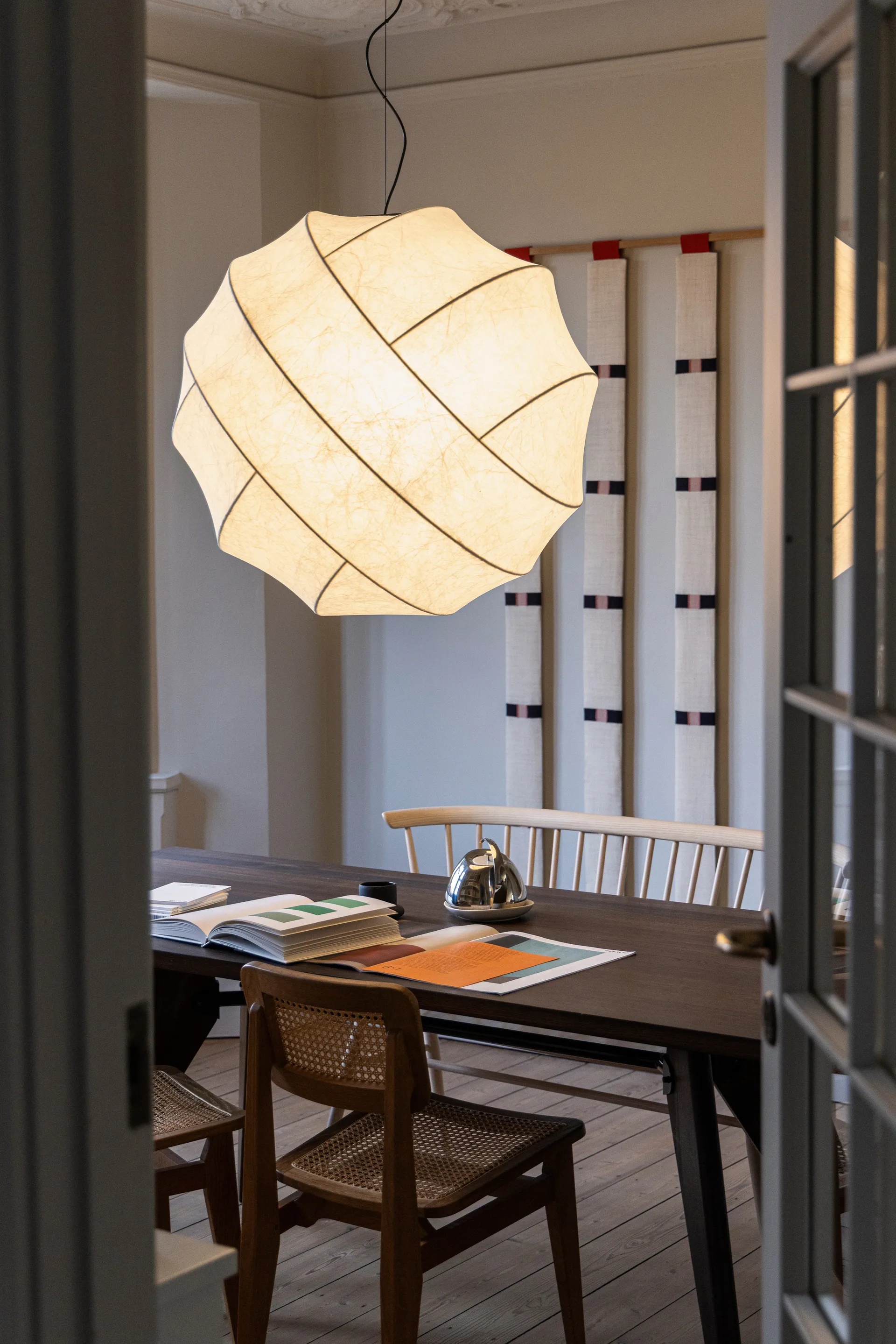 Turner 80 hanglamp, Wit Pholc