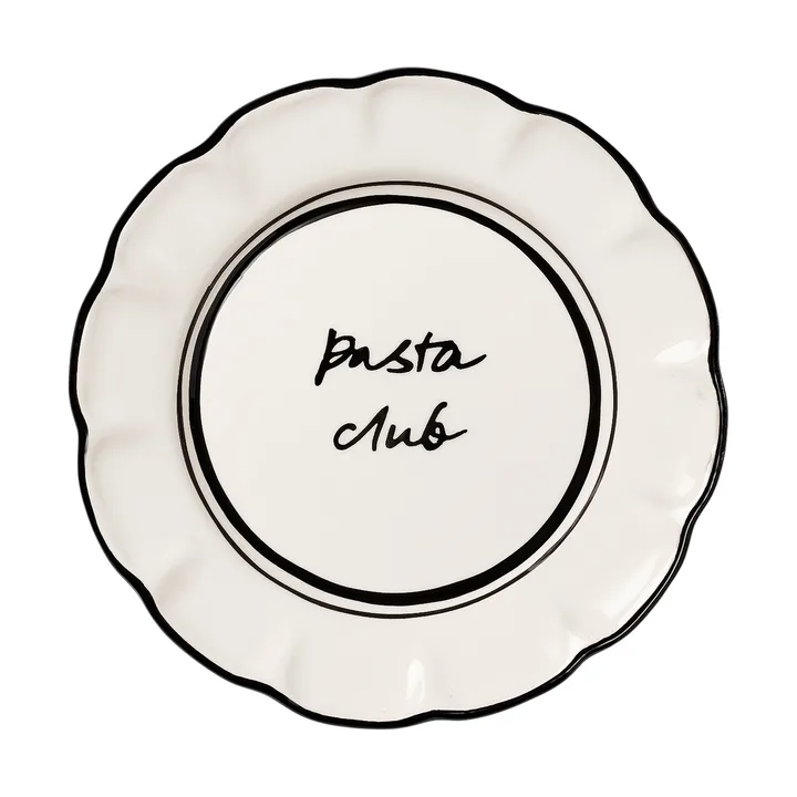Bistro saladebord - Black, 21,5 cm - Pick a Poppy