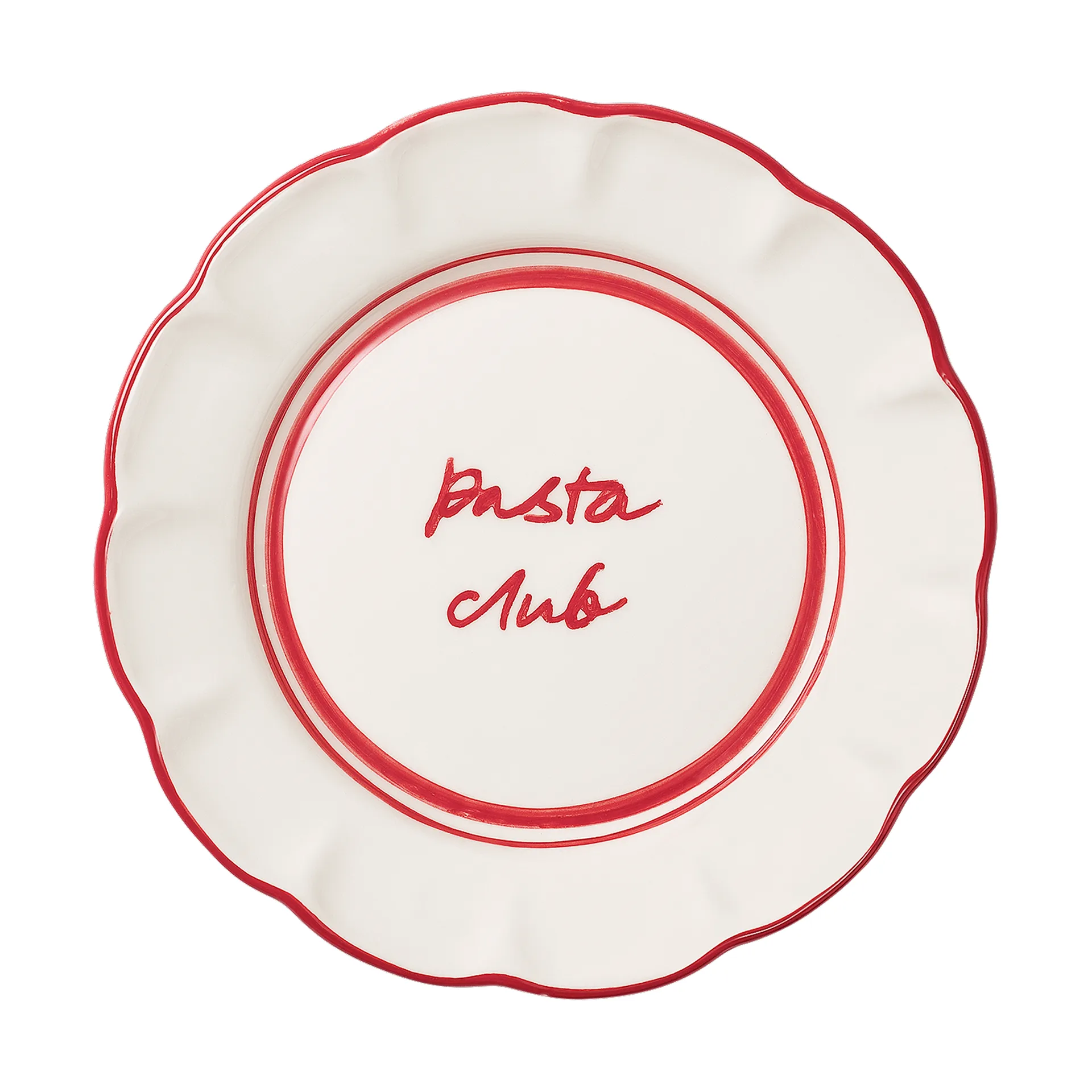 Bistro saladebord, Red, 21,5 cm Pick a Poppy