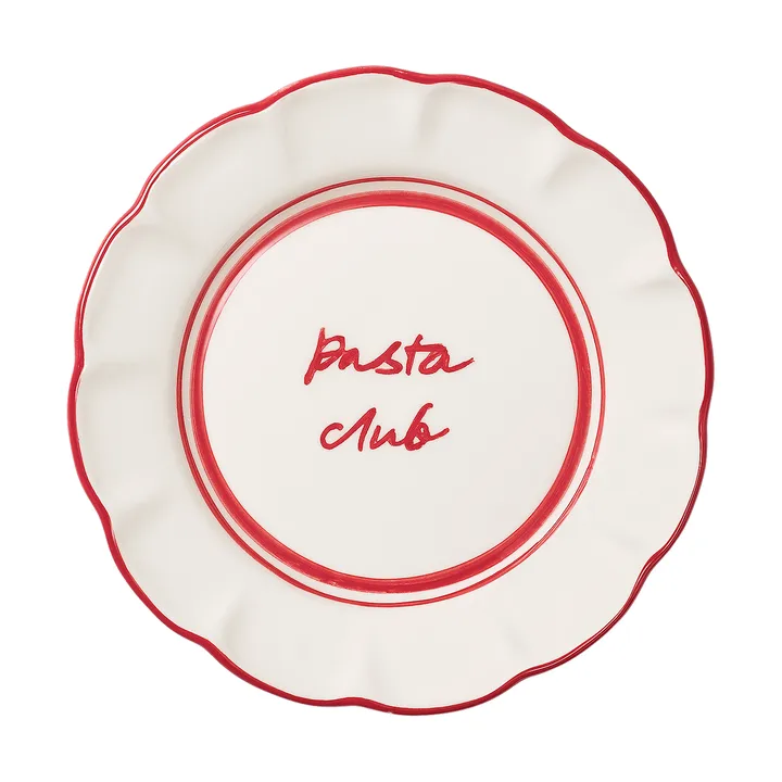 Bistro saladebord - Red, 21,5 cm - Pick a Poppy