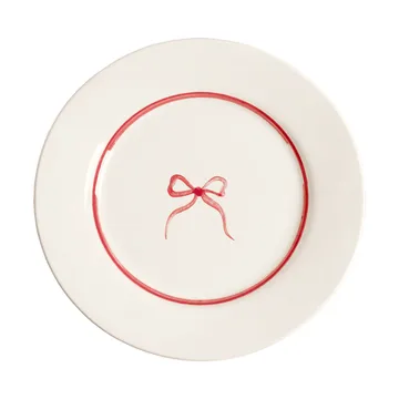 Bow saladebord - Donkerroze, 22 cm - Pick a Poppy