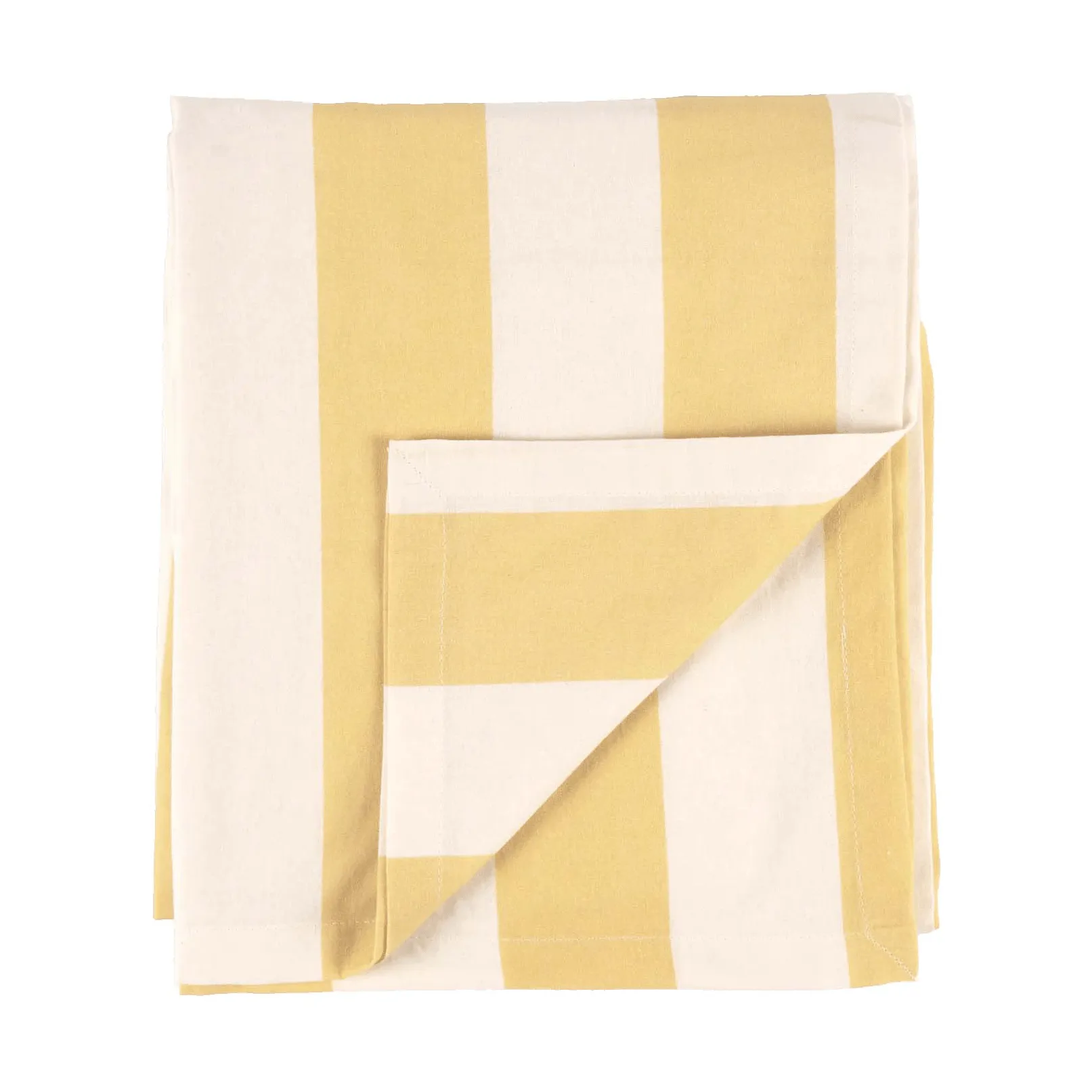 Breton tafellaken, Yellow, 250x150 cm Pick a Poppy