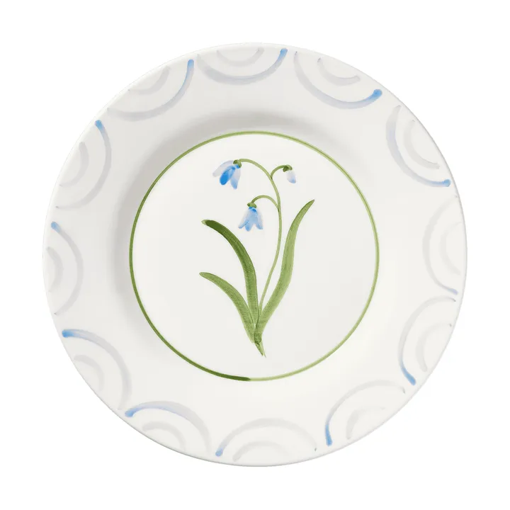 Cottage Flower bord - Light Blue, 28 cm - Pick a Poppy