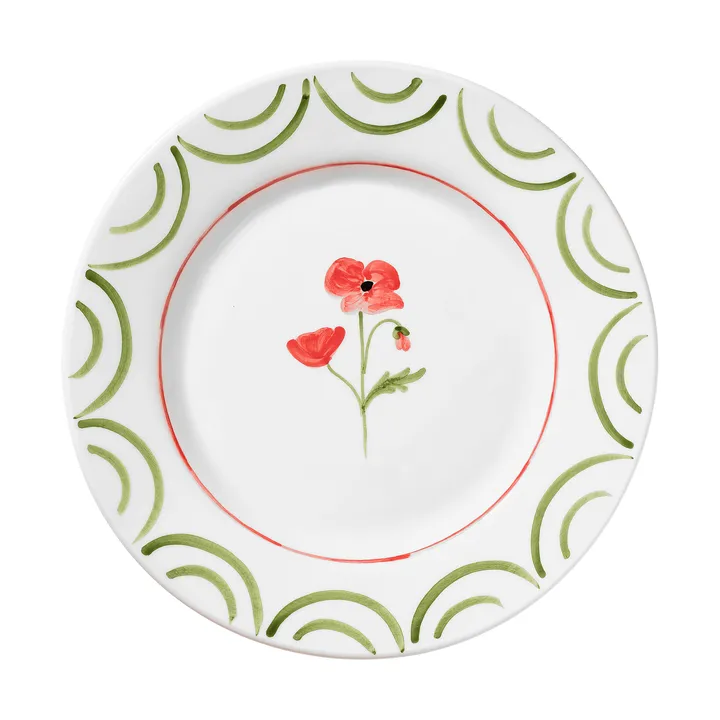 Cottage Flower bord - Poppy Red, 28 cm - Pick a Poppy