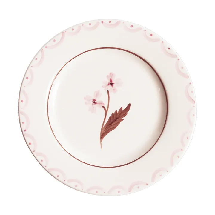 Cottage Flower saladebord - Light Pink, 22 cm - Pick a Poppy