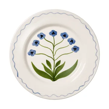 Madelen Möllard Pansy bord - Blue, 28 cm - Pick a Poppy
