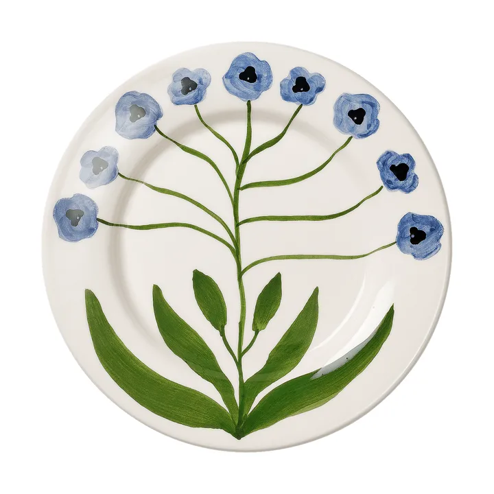 Madelen Möllard Pansy saladebord - Blue, 22 cm - Pick a Poppy