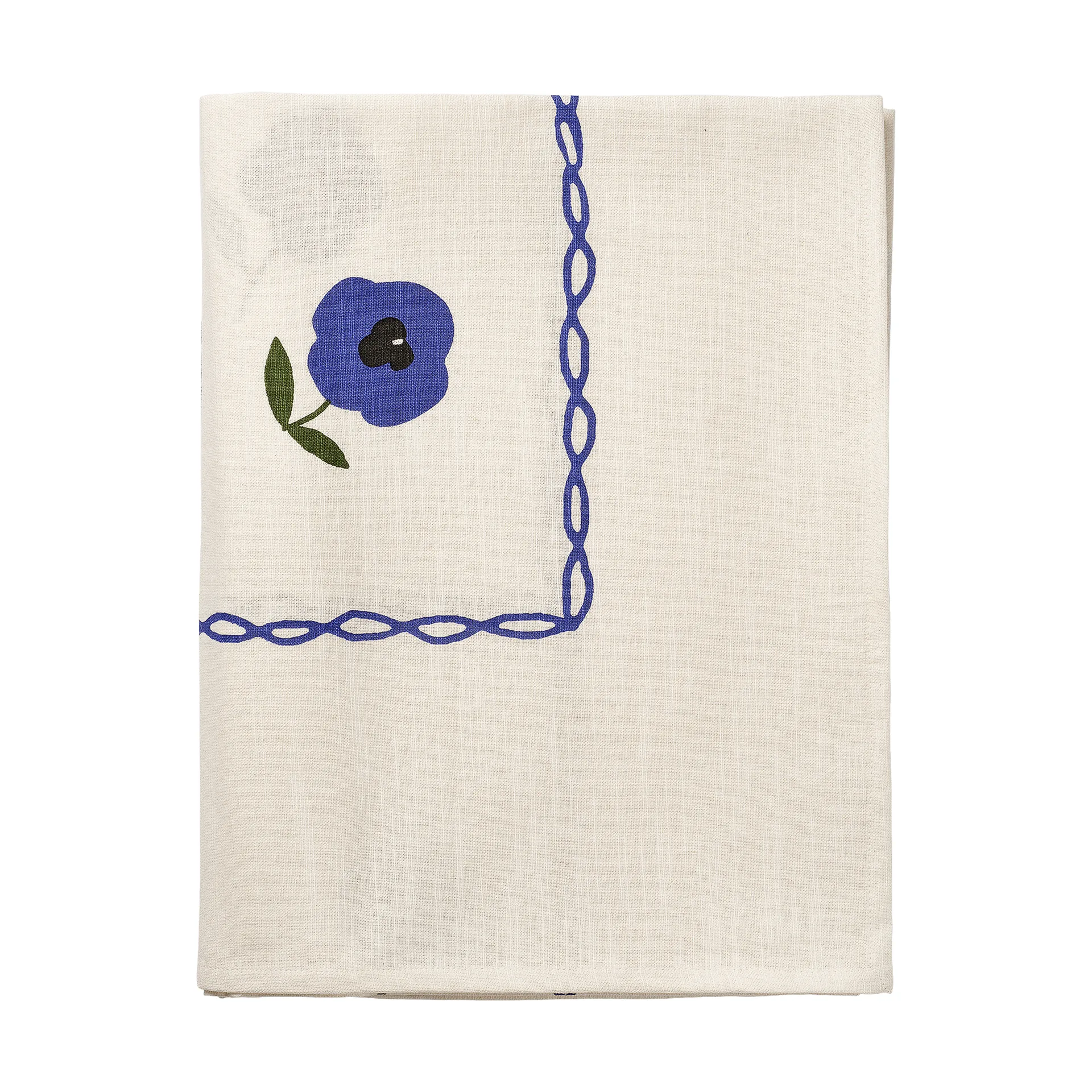 Madelen Möllard Pansy tafellaken, Blue 250x150 cm Pick a Poppy