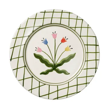 Madelen Möllard Tulip bord - Green, 28 cm - Pick a Poppy