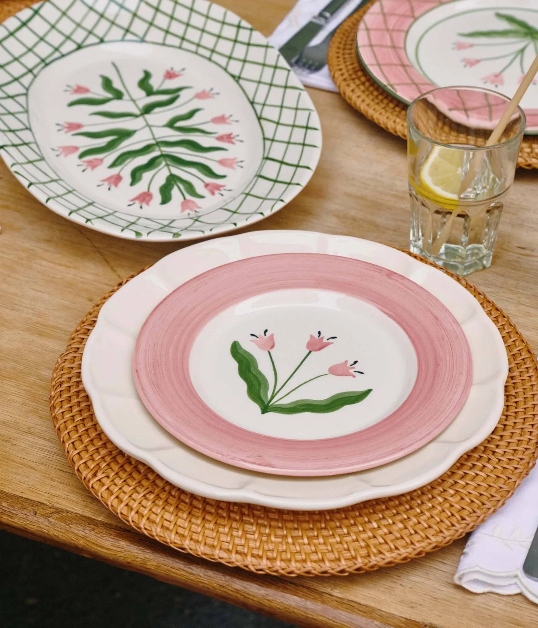 Madelen Möllard Tulip saladebord, Pink, 22 cm Pick a Poppy
