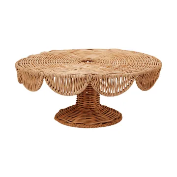 Scallop Cake serveerschaal - Natural, 30x12 cm - Pick a Poppy