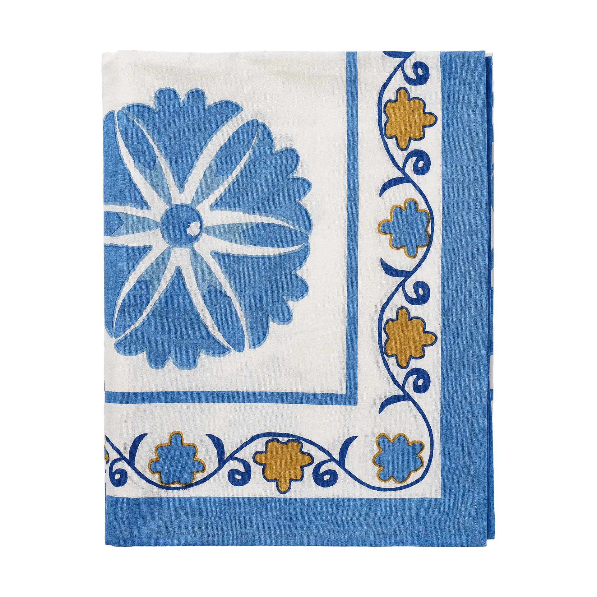 Suzani tafellaken, Blue, 250x150 cm Pick a Poppy