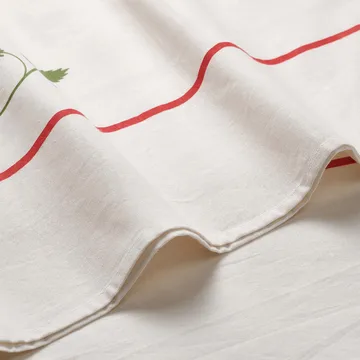 Wild Strawberry tafelkleed - Red, 250x150 cm - Pick a Poppy
