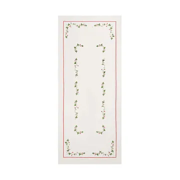 Wild Strawberry tafelkleed - Red, 350x150 cm - Pick a Poppy