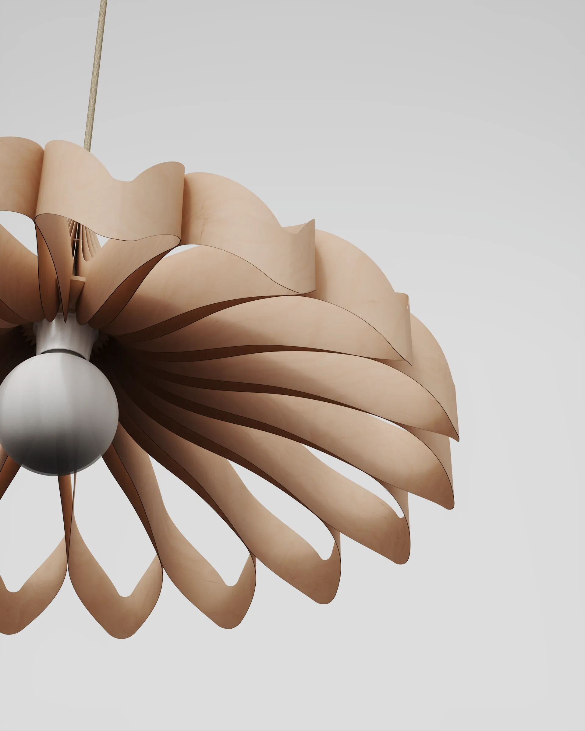 Daisy hanglamp, Berkenhout large Pilke