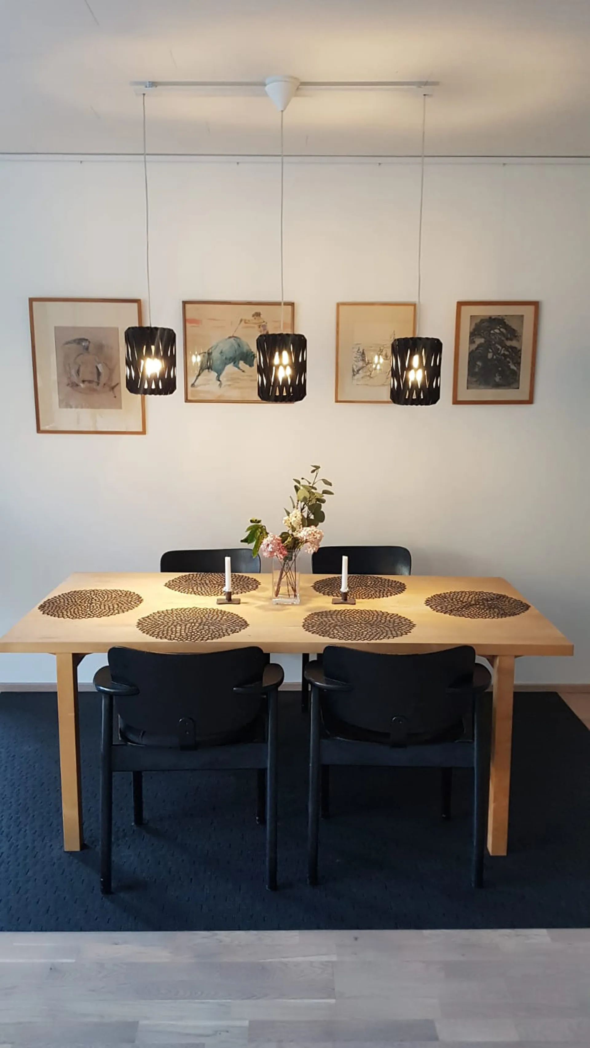 Pilke Signature hanglamp Ø18 cm, Zwart Pilke